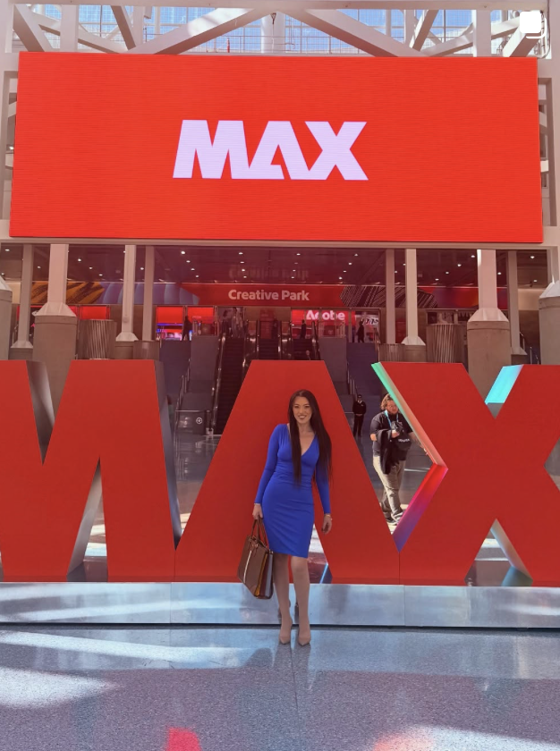 Emanuela Pop attending Adobe MAX